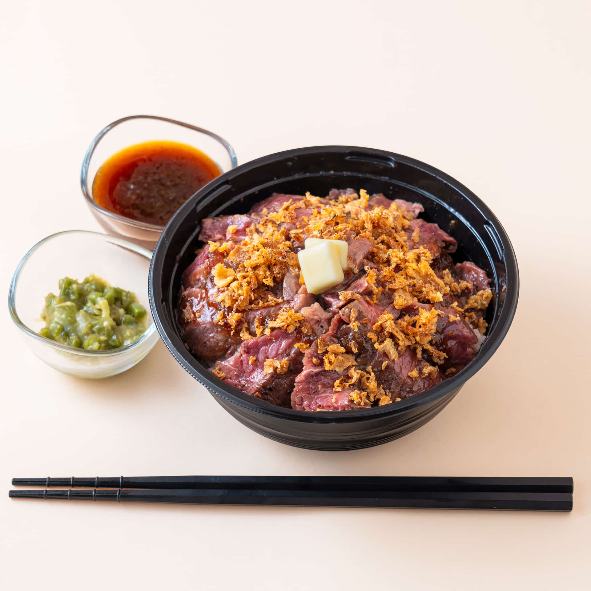 フライドオニオンステーキ丼