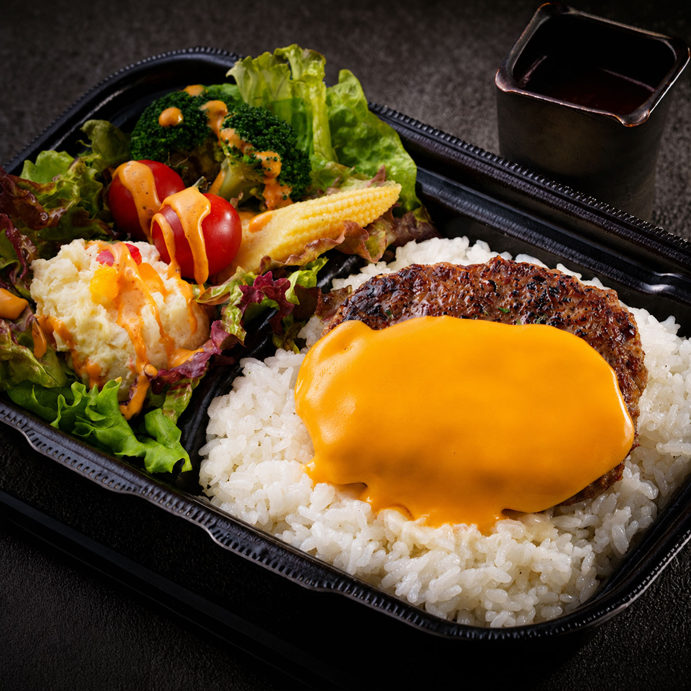チーズハンバーグ